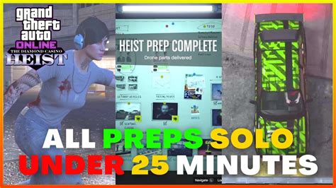 FASTEST Way To Do Casino Heist Preps SOLO .